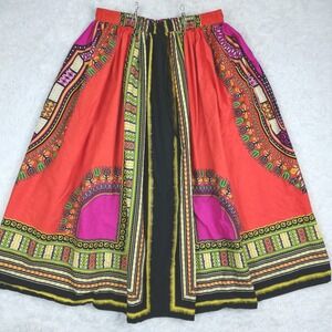 Ey‎ Signature Womens Skirt Maxi African Print Dashiki Pull On Ethnic Plus 2X